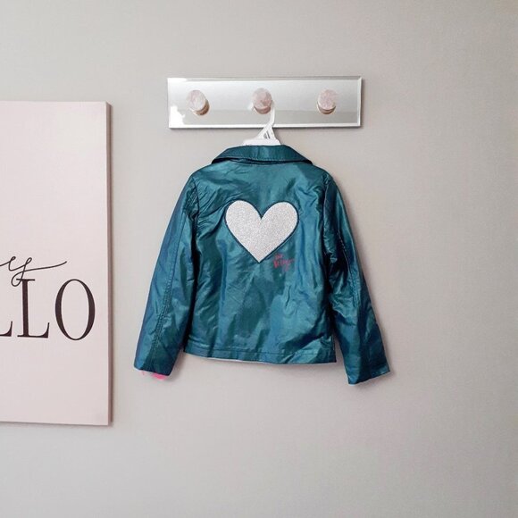 NWT Betsey Johnson faux leather jacket, long sleeve t-shirt & leggings bundle - Picture 10 of 16